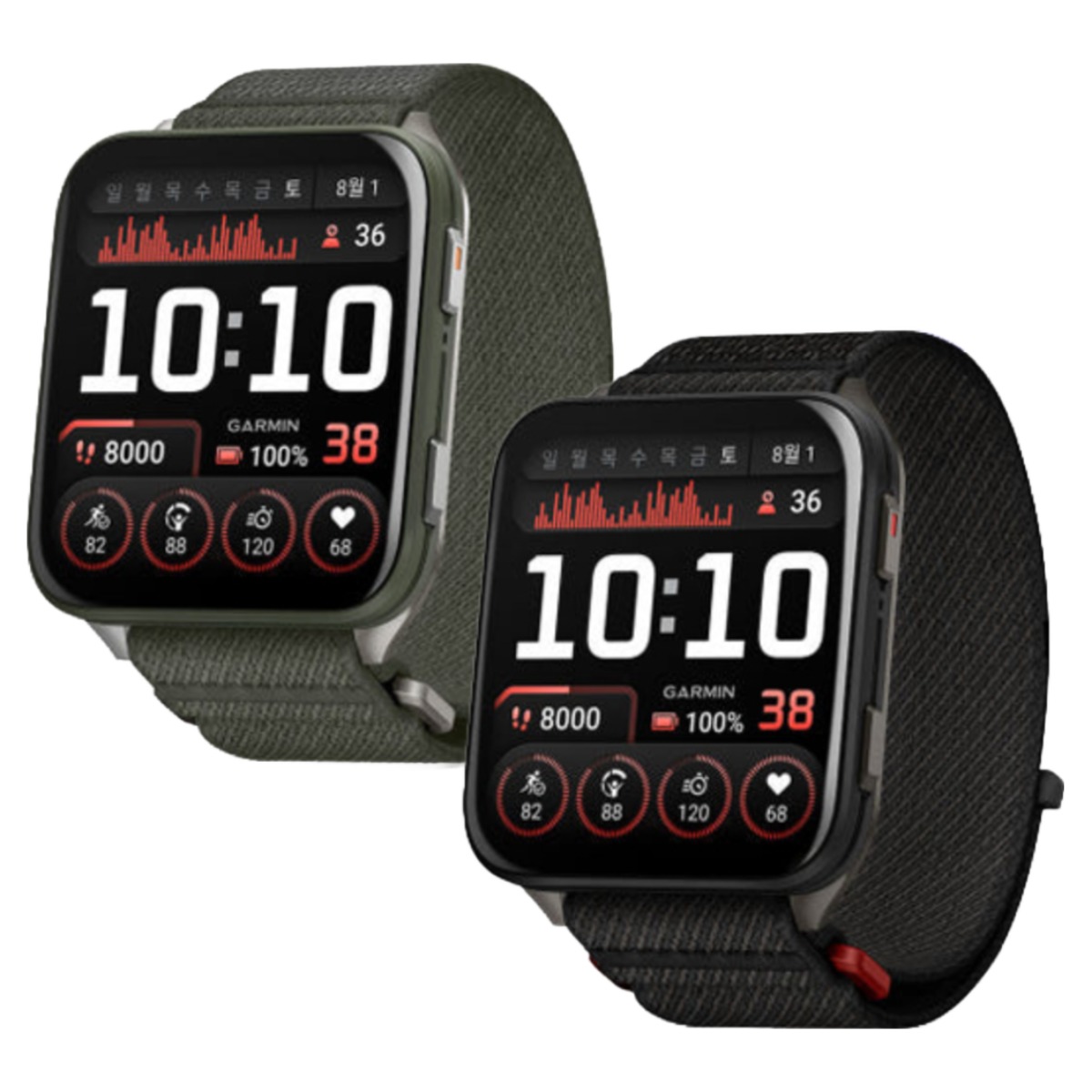 [25년신상]가민 베뉴 X1 프리미엄 골프피트니스 GPS스마트워치 모스(46mm) 1,159,000원