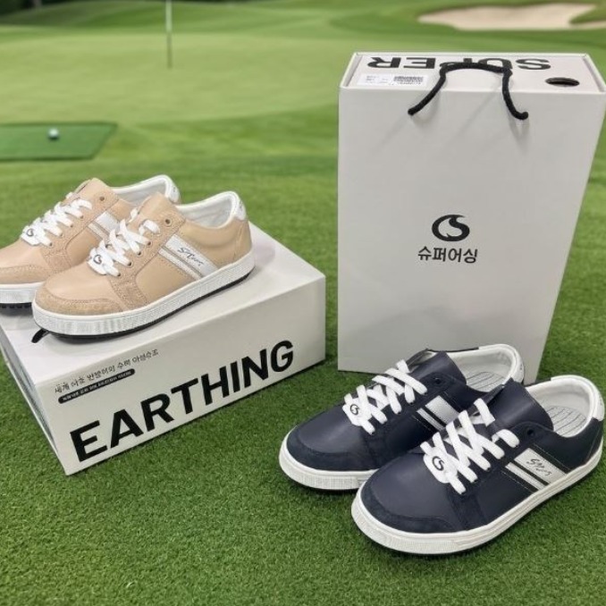 홍재메디칼 국내생산 진짜 어싱되는 접지인증 파크골프화 297,000원