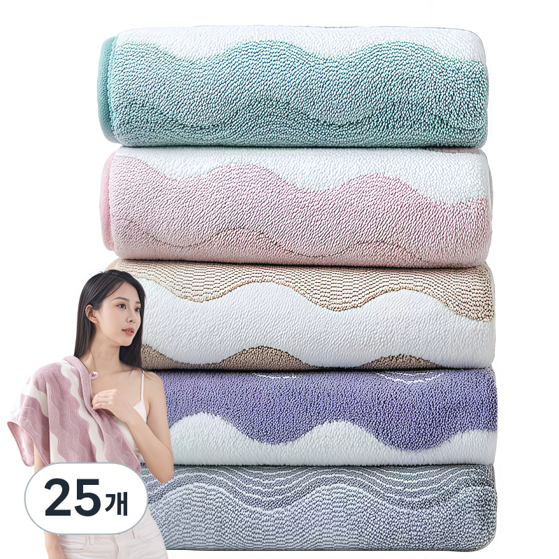 상덕 수건 고품질 부드러운 먼지없는 호텔 고급 타올 85,960원