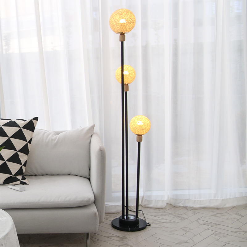 미트라샵 라탄 3구 장스탠드, 블랙 155,000원