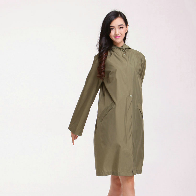 스토리원 여성 후드 롱 레인코트 우비 우의 비옷 가방 세트 URJ011 7,770원