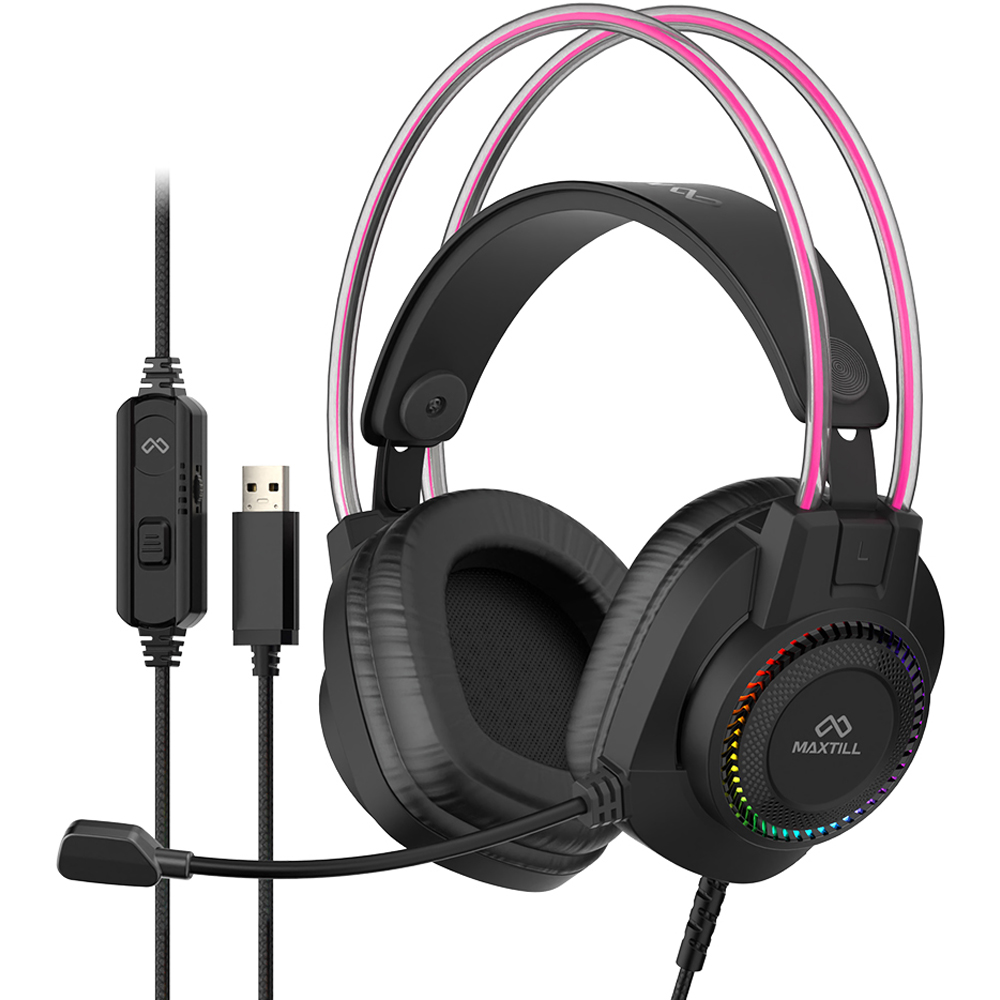 맥스틸 USB 7.1채널 게이밍 헤드셋 24,900원