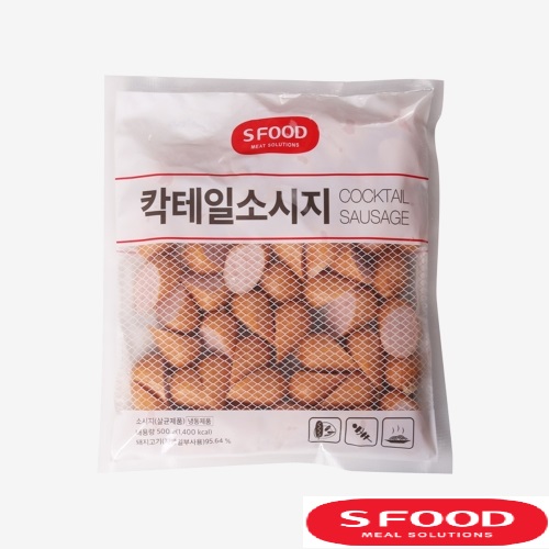 에쓰푸드 칵테일소시지(사선 컷팅) 500g 15,900원