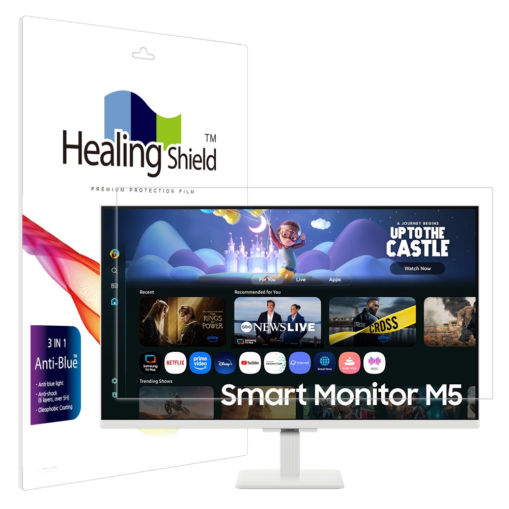 힐링쉴드 삼성 2025 FHD 스마트모니터 M5 LS32FM503 블루라이트차단 액정보호필름 78,120원