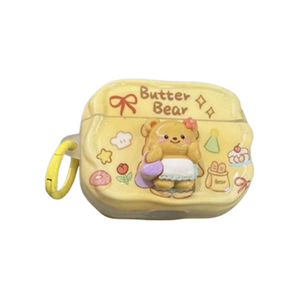 거친언니 귀여운 곰인형 에어팟 케이스 + 고리 세트 에어팟 4세대 6,820원