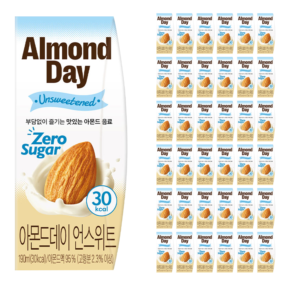 남양유업 아몬드데이 음료 언스위트 40,750원