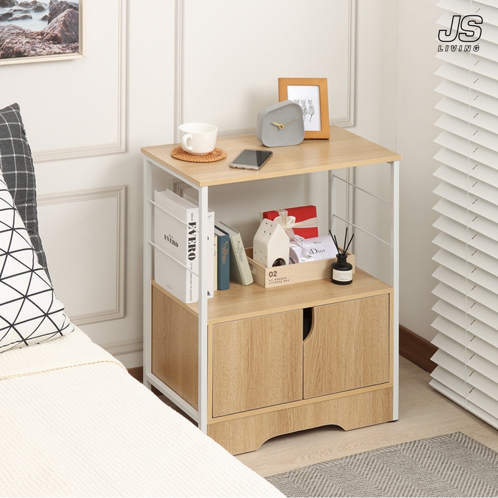 제이에스리빙 네티 다용도 원목 2단 협탁 35,700원