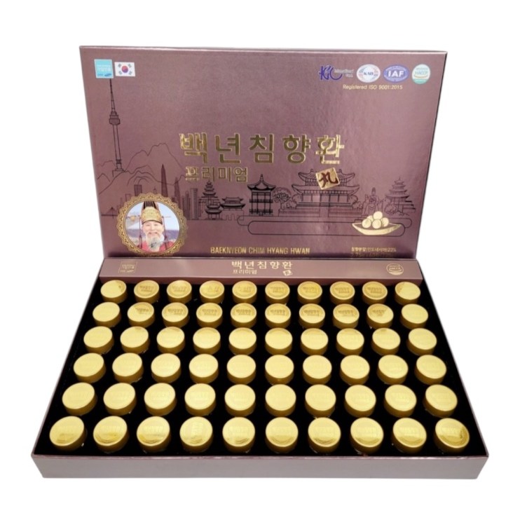 백년침향환 프리미엄, 3.75g, 60환 x 1박스, 1박스, 3.75g 95,760원