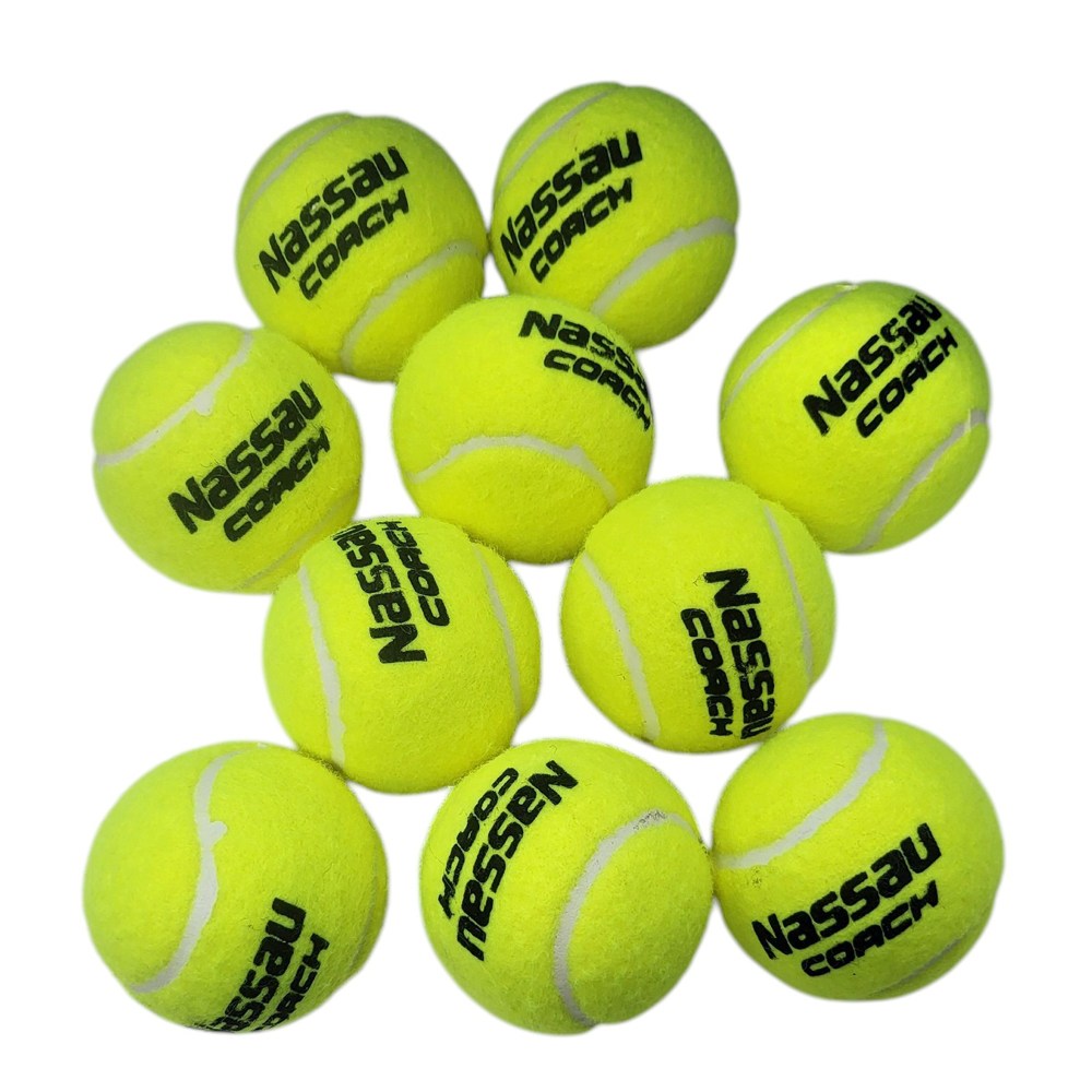 투센 낫소 테니스공 코치볼 훈련볼 10개입, 1세트, 라임그린 15,900원