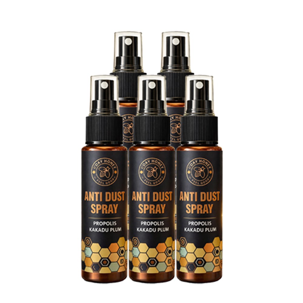 [한혜진X굿데이] 호주산 굿데이허니 안티더스트 스프레이 고함량 뿌리는 프로폴리스 카카두플럼, 5개 155,000원