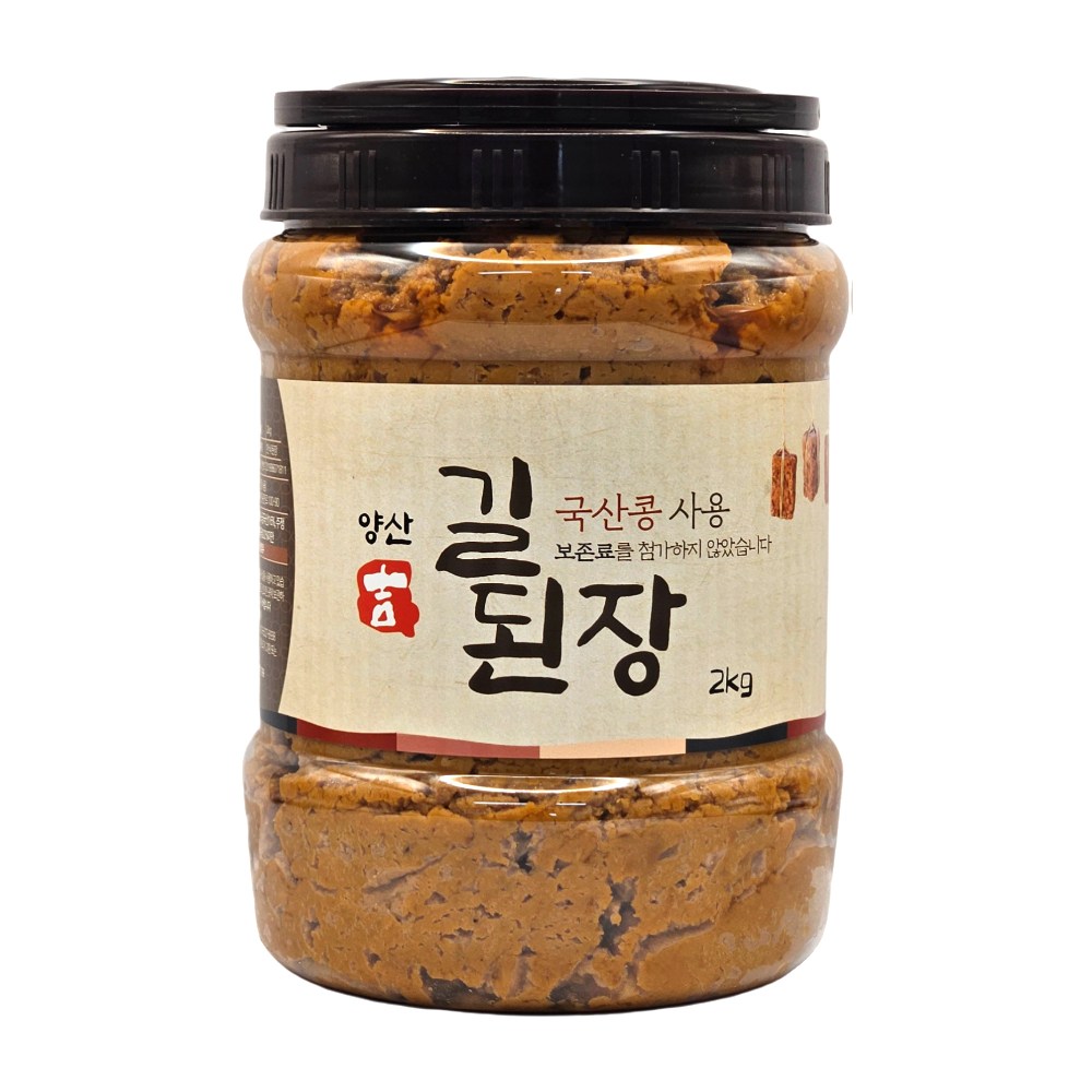 (주)길전통식품 양산 길된장, 2kg, 1개 29,250원