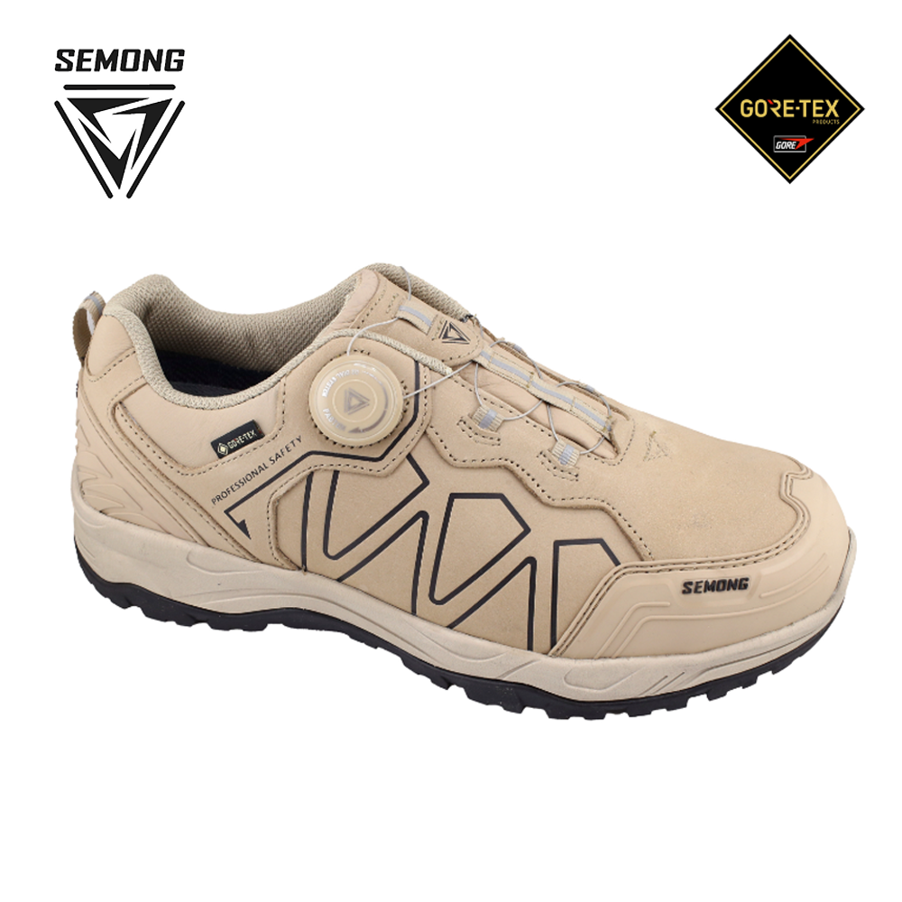 세몽나이스 고어텍스 방수 작업화 밀폐형 가죽형 안전화 HC401 SD 샌드 132,000원