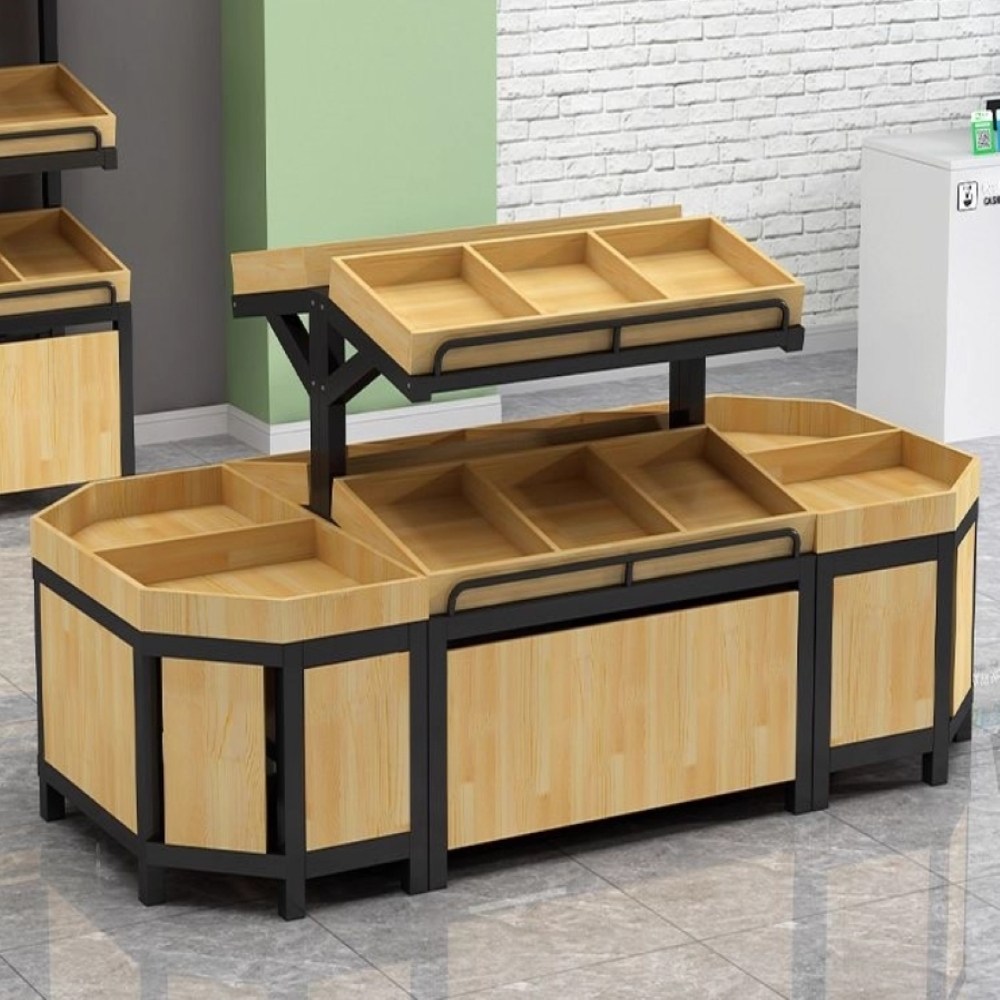 다용도 매장 진열대 3단 빵 베이커리 마트 야채 과일 선반 진열장, 1개, A 세트 620,000원