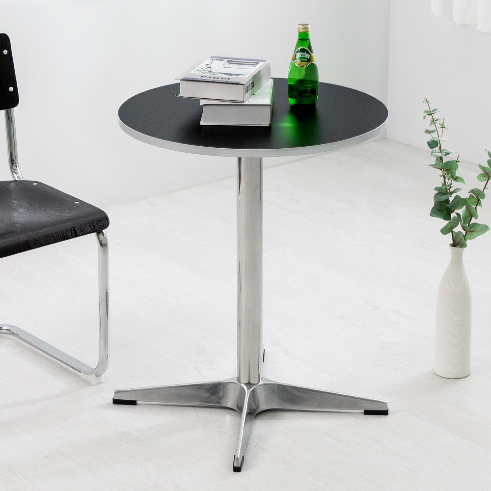 블랙 실버 엣지 600 원형 18T 로켓 크로스 테이블 110,000원