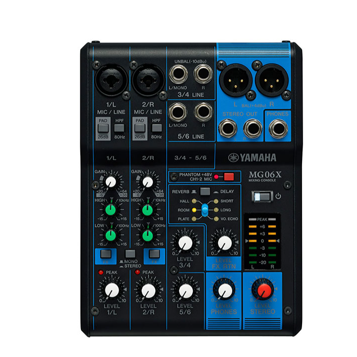 야마하 MG06X 오디오 6채널 믹싱 콘솔 오디오믹서 90,000원