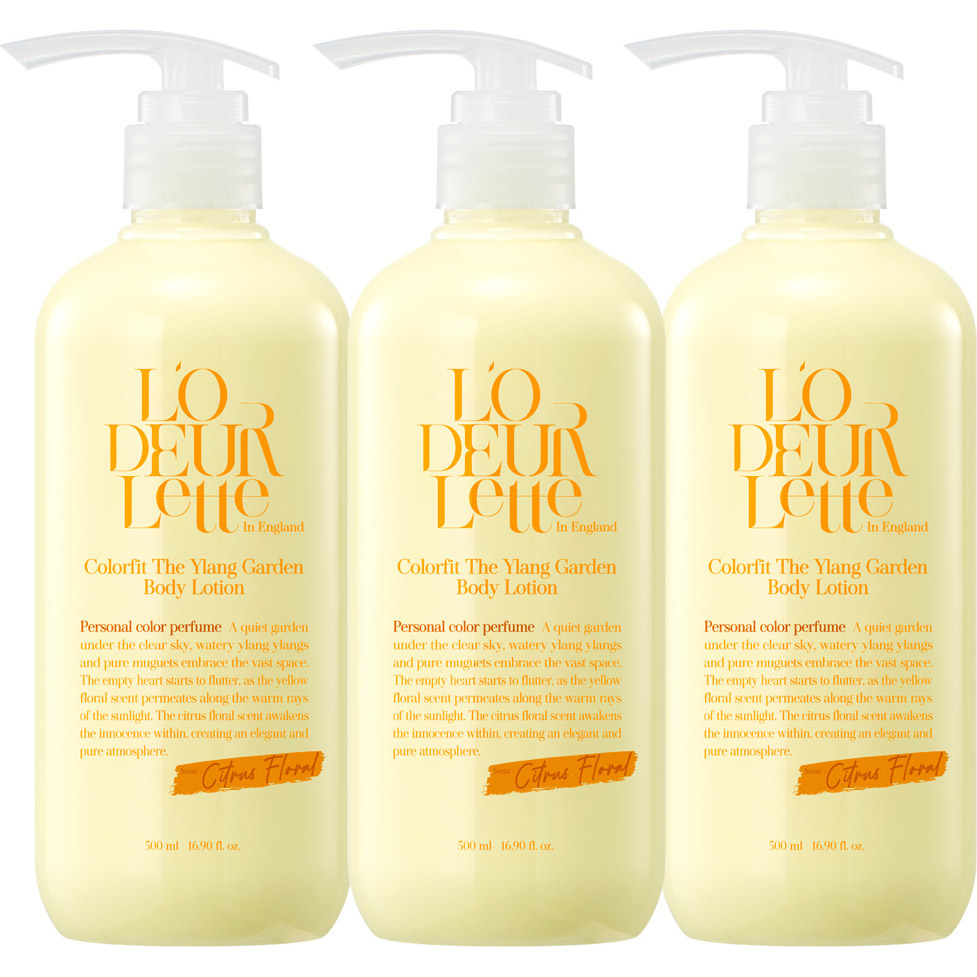 로더렛 인 잉글랜드 컬러핏 더 일랑 가든 바디 로션 시트러스 플로러향 19,130원