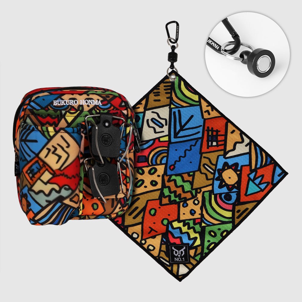 부쿠로혼마 서포트 24 파크골프 파우치 릴타올 세트 인디안 (B6FUST08) 58,000원