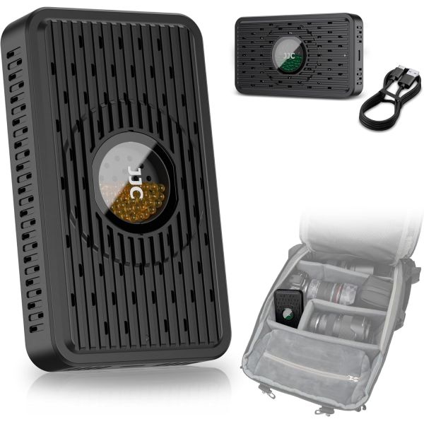 USB-C 케이블과 함께 보관용 충전식 제습기 2팩 재사용 가능한 휴대용 습기 흡수제 색상으로 총기 안전 카메라 렌즈 전자 제품 3D 필라멘트용 실리카겔 비드 표시 39,500원