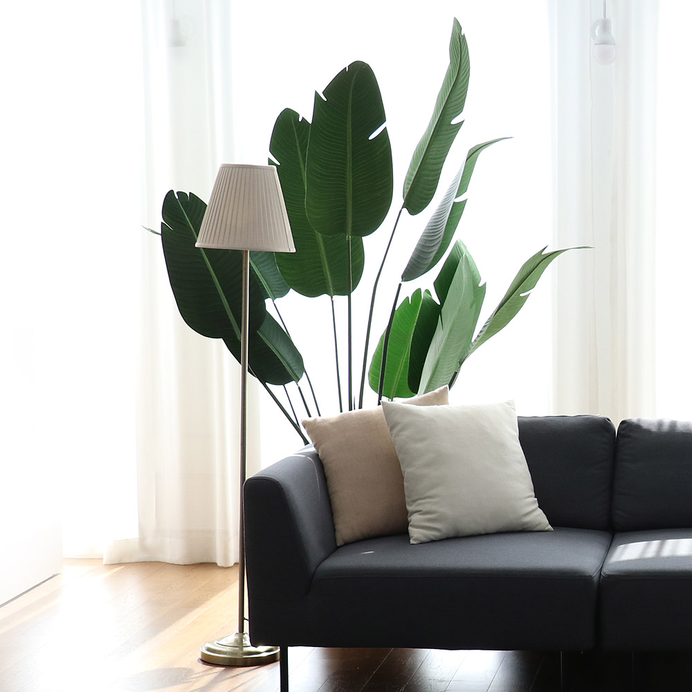 코코 플리츠 플로어 장스탠드 엔틱 무드 거실 조명(LED전구포함), 베이지 54,900원