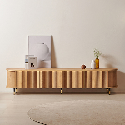 파로마 클래시 템바보드 수납도어 거실장 2000, 오크 254,000원