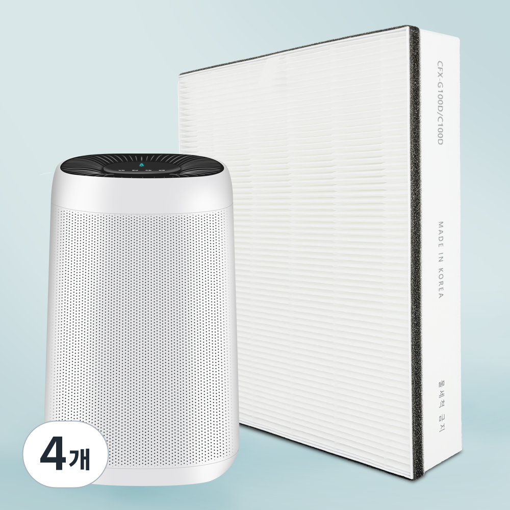 필터모아 삼성 공기청정기 필터 CFX-G100D CFX-C100D 블루스카이 3000, 4개, CFX-G100D/C100D 헤파형 51,290원