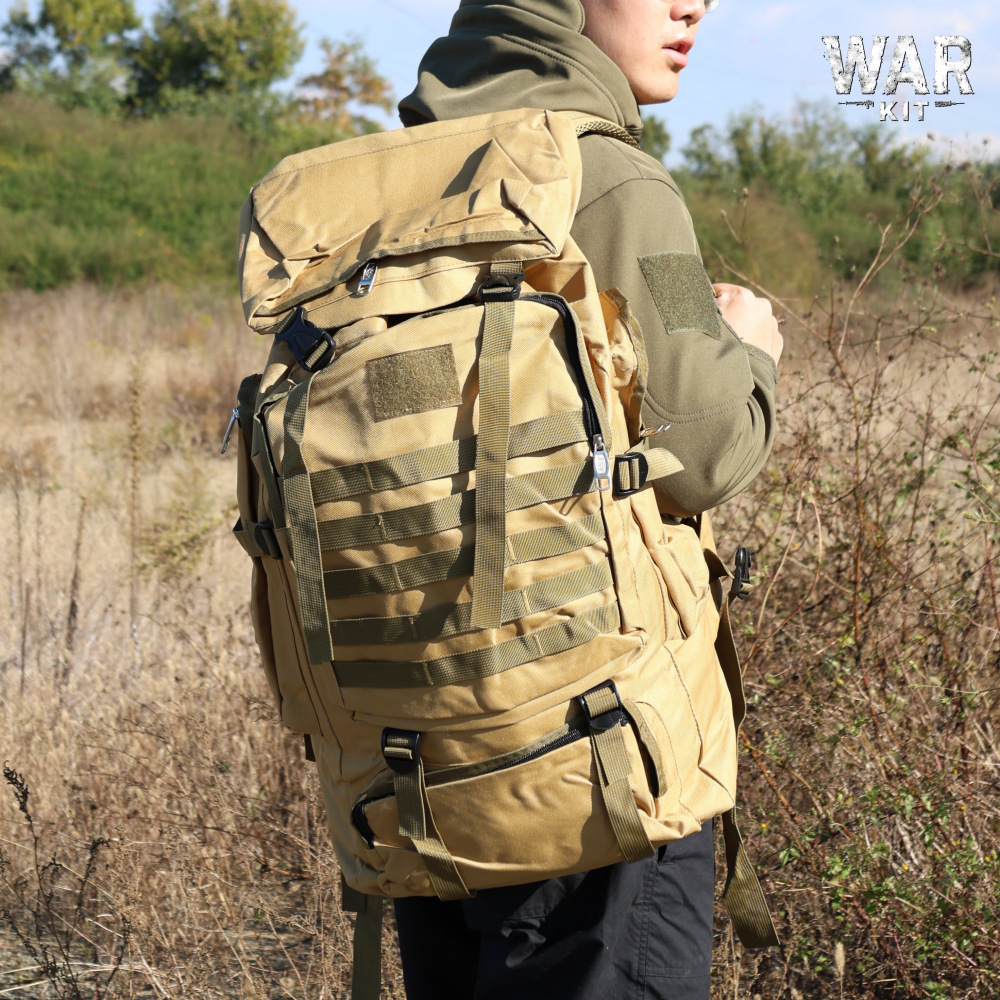 [대용량 카키] 백팩 밀리터리 헬스 운동 스포츠 등산 캠핑 가방 21,250원