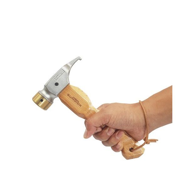 자미로운 스틸 캠핑해머-황동스틸 텐트해머 팩 망치 (Araium) 39,700원