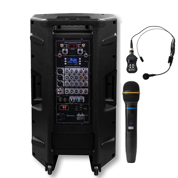 국산 15인치우퍼 이동식앰프스피커 500W 리버브 EQ 반주기 기타 연결 버스킹 강의용 휴대용 980,000원