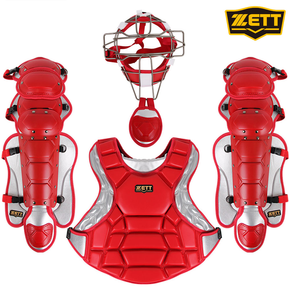 제트 포수장비 세트 야구 선수 보호장비세트 BLK-007 레드 실버 675,000원