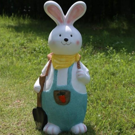 정원소품 정원꾸미기 인테리어 조형물 토끼가족 세트 마당 화단 동물조형물 76,900원