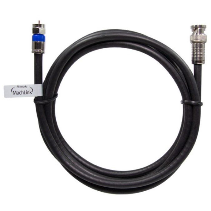 마하링크 국산 고급형 BNC TO RF 블랙 5C 동축 케이블 3M ML-BR030, 1개 15,000원