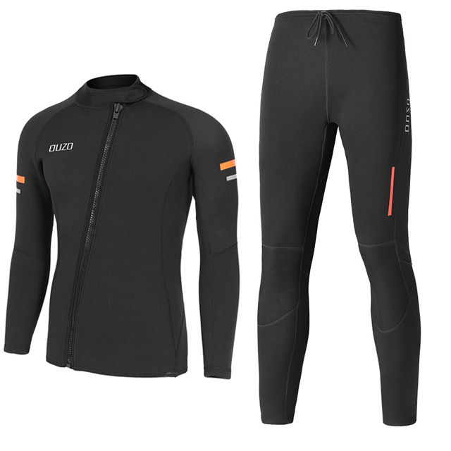 OUZO 프리 다이빙슈트 투피스 잠수복 스킨스쿠버 웻슈트 1.5mm 56,800원