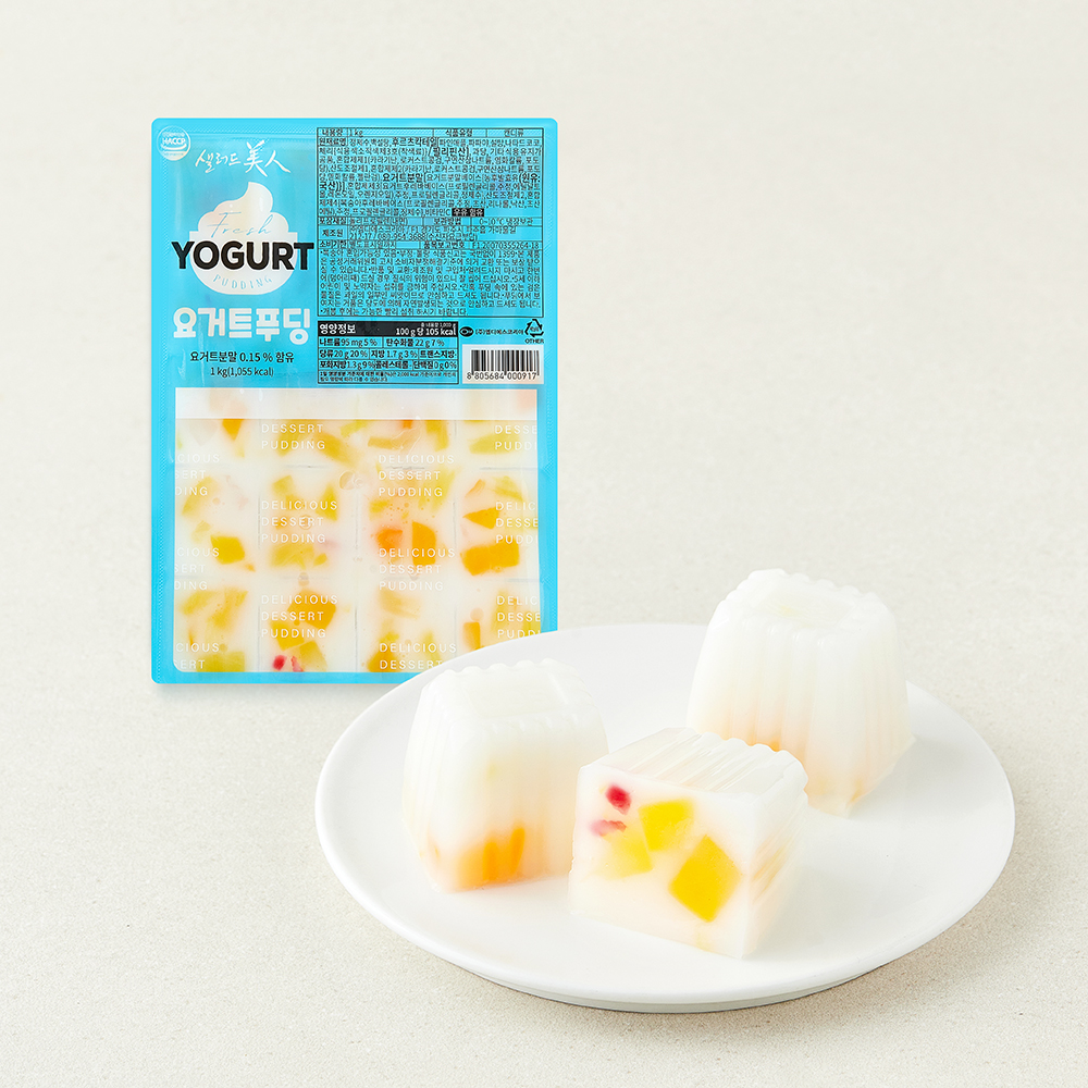 [로켓프레시] 샐러드미인 요거트 푸딩 8,460원