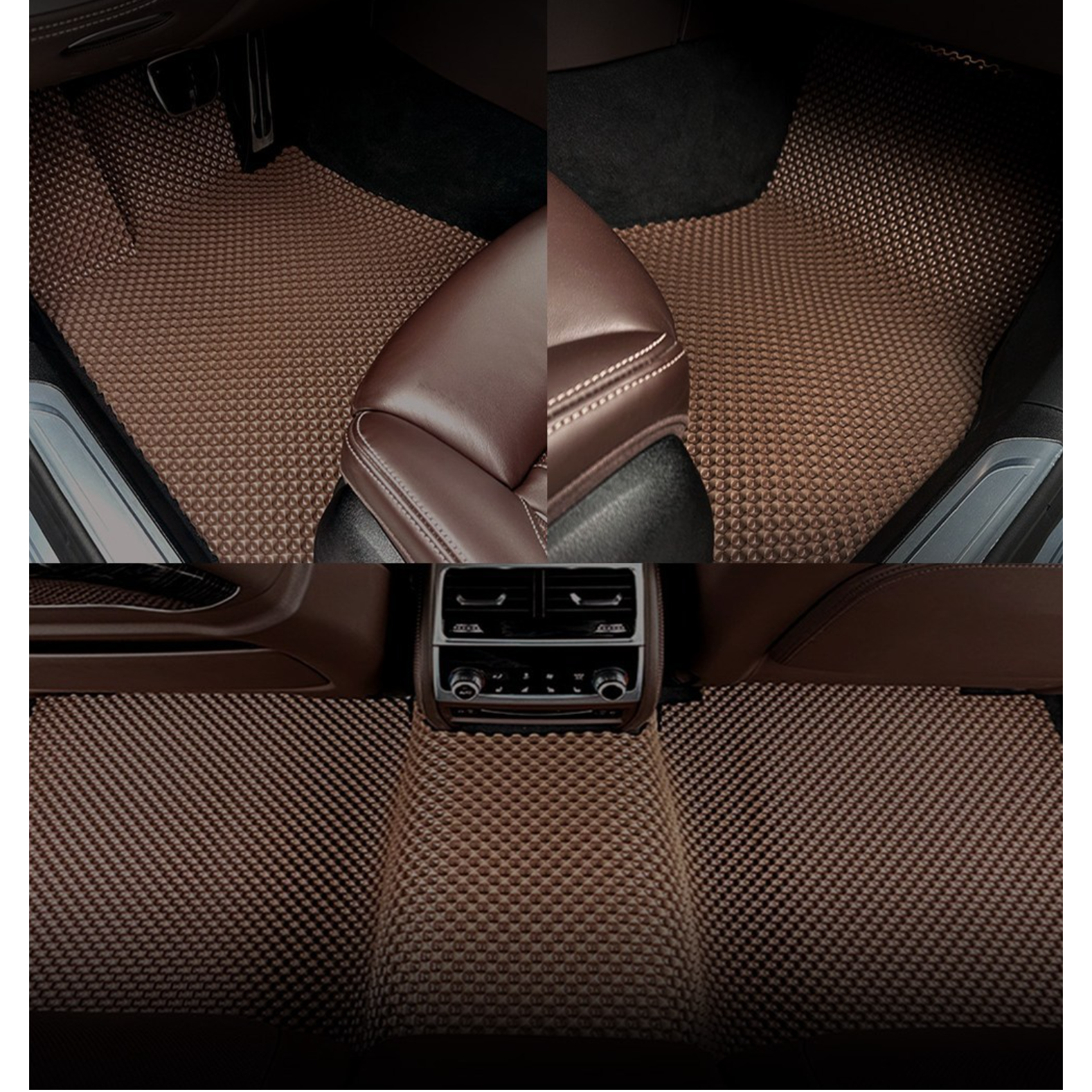 오토피아 다이아몬드 TPU 카매트 1열2열 세트 K7 전용, 브라운, 105_2 K7프리미어 59,000원