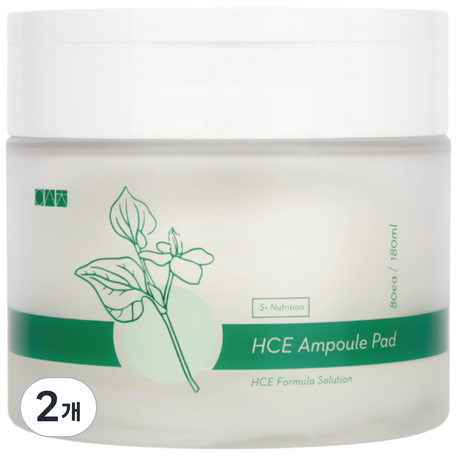 일센치 약초 약모밀 앰플패드 여드름성 피부정화 진정, 2개, 80매입 51,600원