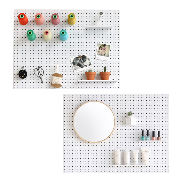 타공판닷컴 인테리어 원형 타공판 600 x 800 mm, 2개, 화이트 94,490원