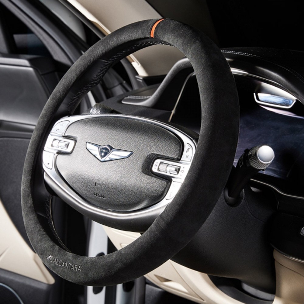 본커버 트레페찌 알칸타라 자동차 핸들커버 39,100원