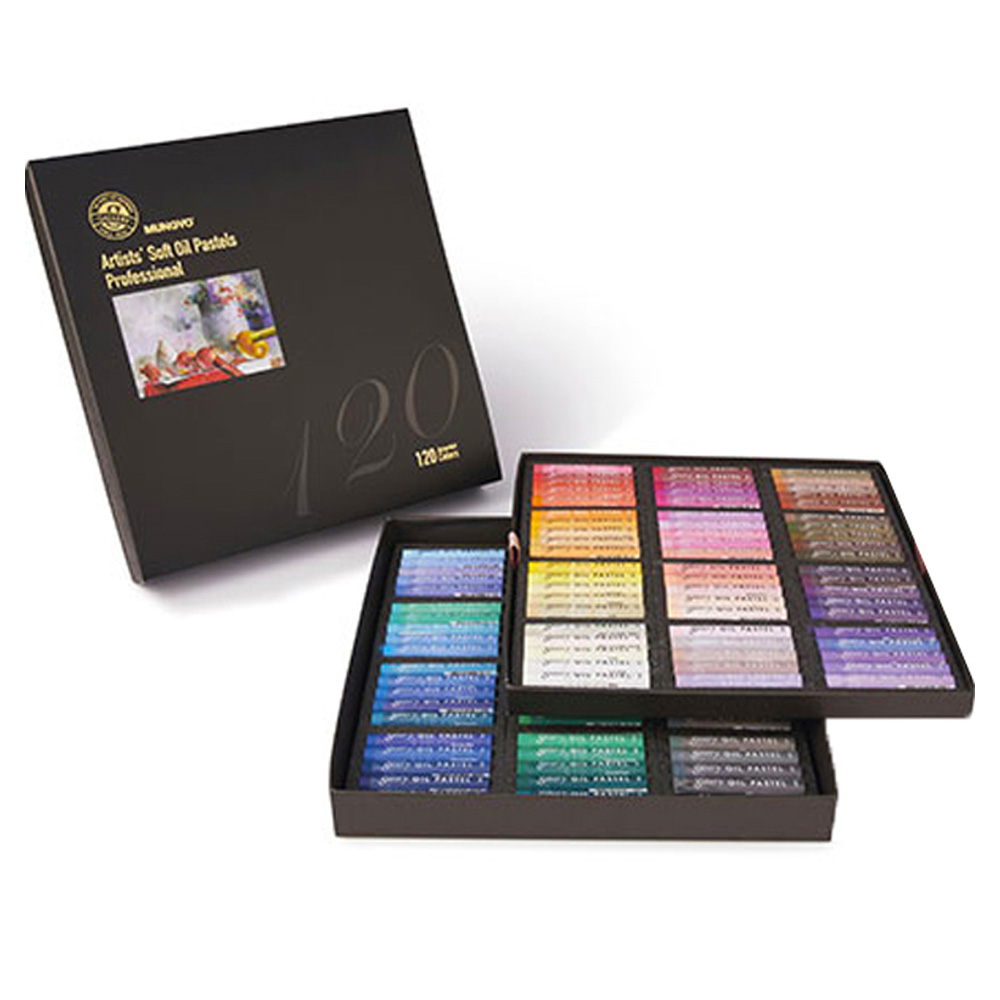문교 전문가용 오일파스텔 지함 MOPV-120P, 120색, 1개 58,590원
