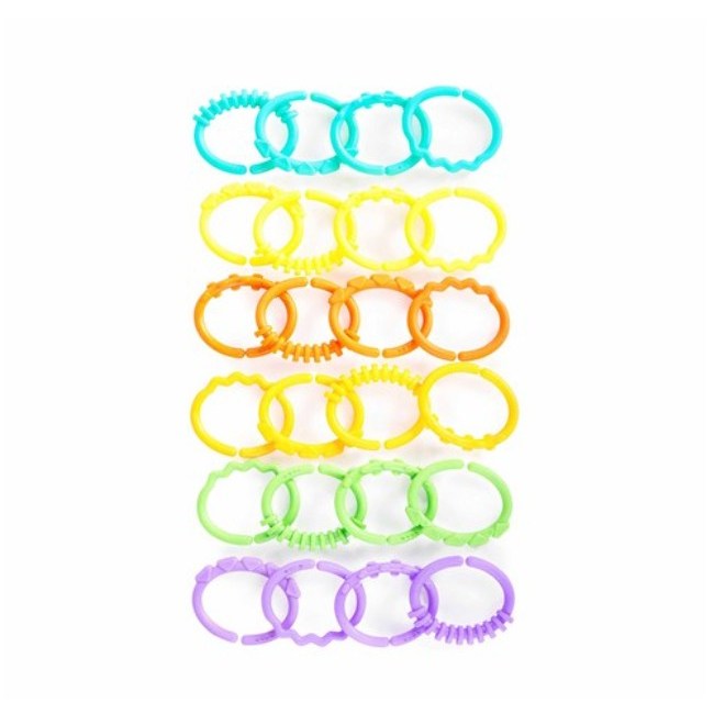 브라이트스타트 고리친구들 유모차장난감 치발기, 치발기 24p, MIX혼합컬러, 2세트 21,600원