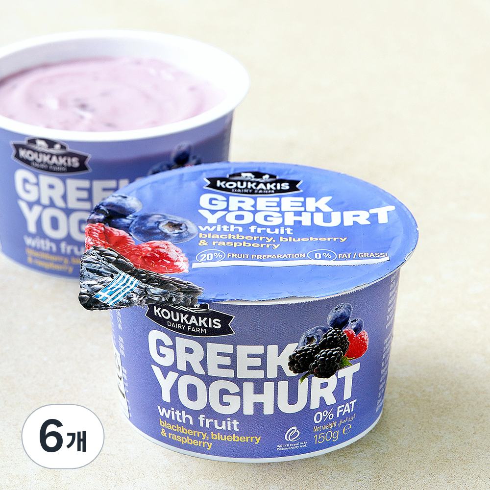 [로켓프레시] 코우카키스 그릭요거트 블루베리 라즈베리 28,010원