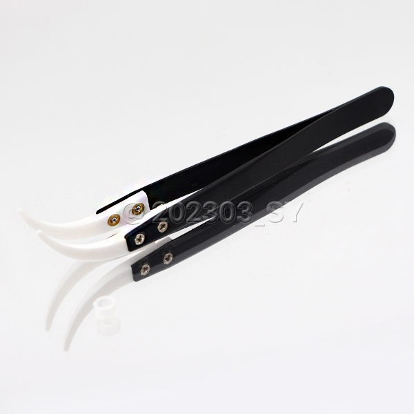 [MSKOR]정밀 세라믹 핀셋 곡선 미용 눈썹 DIY 의료용 요리 헤어 핀셋집게 팁 교환식 2,700원