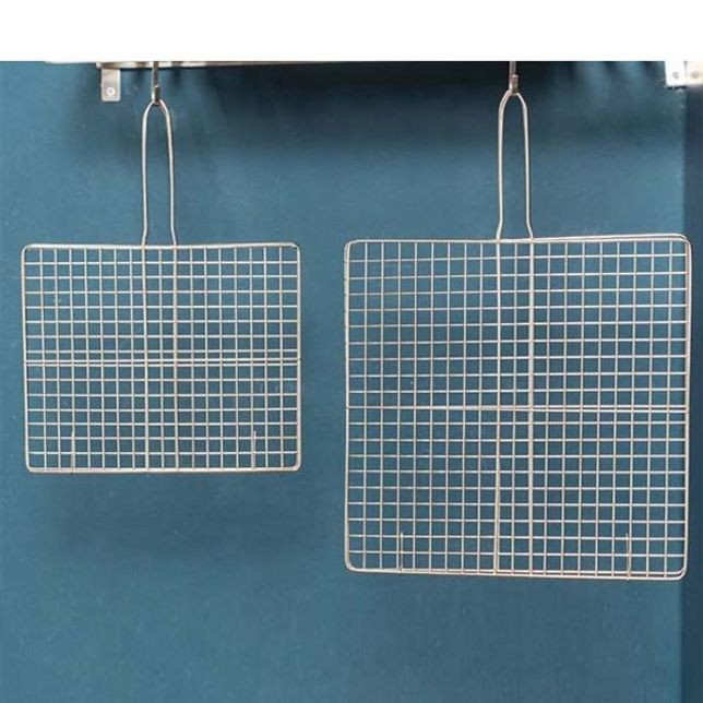 덕흥 스텐 사각 석쇠 손잡이 겹석쇠 그릴 불판 대 14,150원