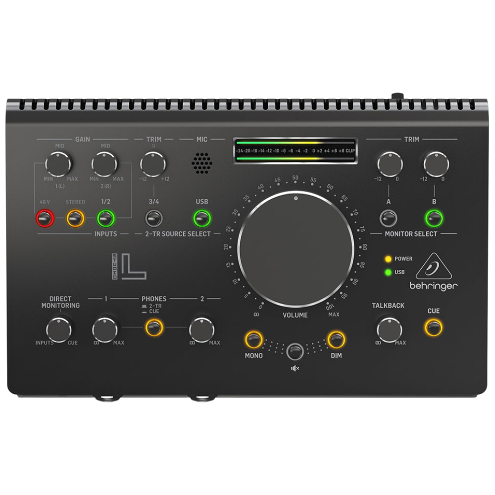 베링거 STUDIO L 오디오 인터페이스 볼륨 컨트롤러 마이다스 마이크 프리앰프 USB 인터페이스 299,000원