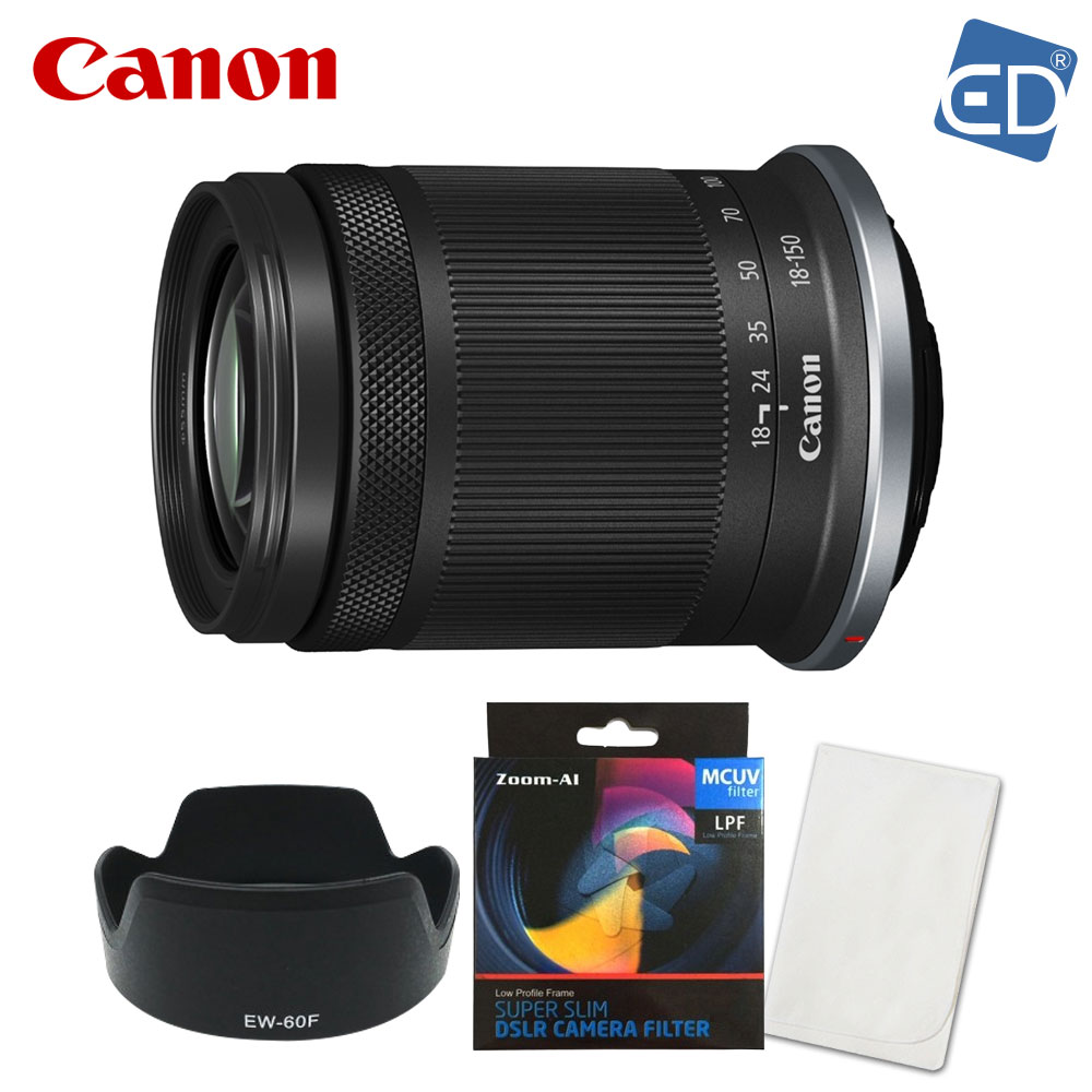 [캐논정품] 렌즈 RF-S 18-150mm F3.5-6.3 IS STM+호환용 후드+MCUV필터+포켓융 /ED 645,000원