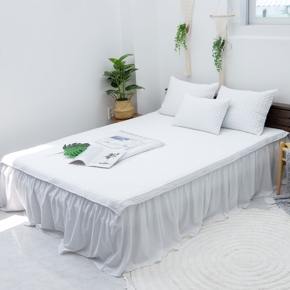 듀라론 냉감패드 쿨매트 휴비스 국내제조 고정밴드 여름 침대패드 72,000원