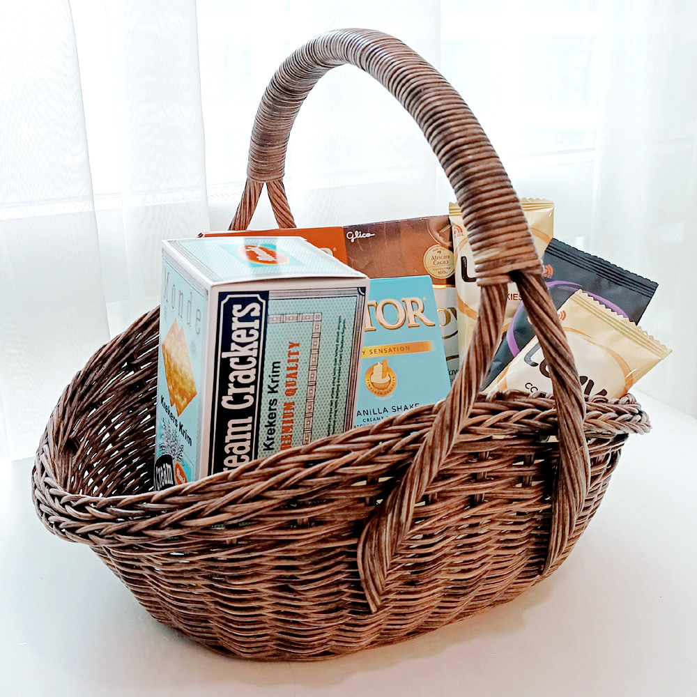 라탄샵 밀라노 손잡이 선물 피크닉 라탄 바구니 J070H 19,900원