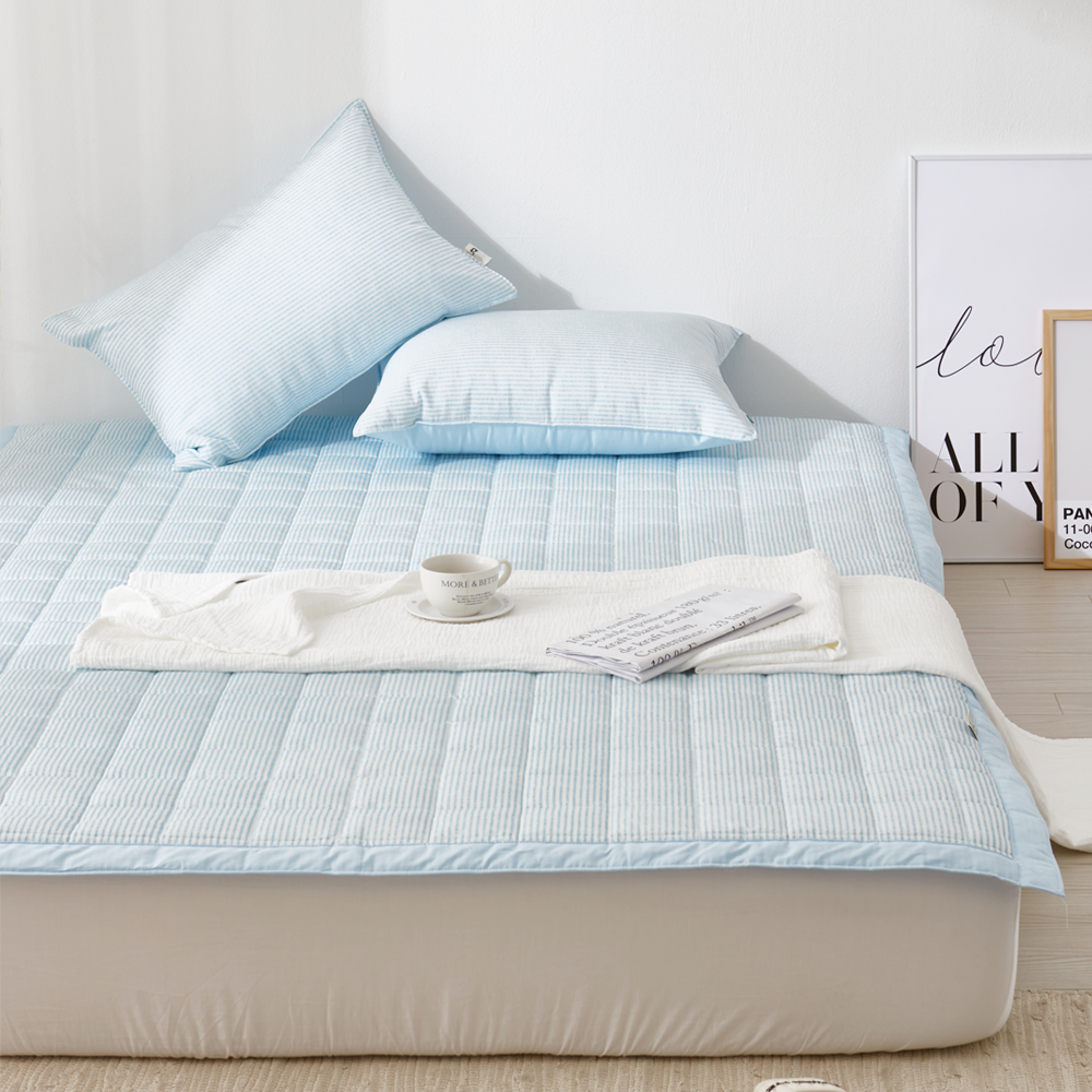 지베딩 국내 제조 스트라이프 듀라론 냉감패드 17,520원