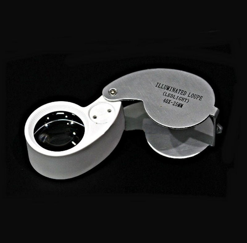 접이식 LED조명 루페(40x) 6,000원