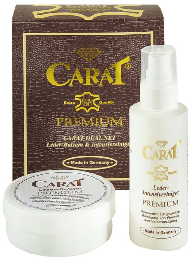 캐럿 가죽관리 세트(보호제＋클리너+스폰지） 24,190원