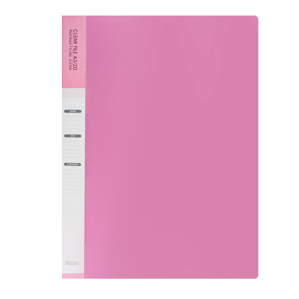 레드루프 속지 20매 OA 클리어화일 A3 4,930원